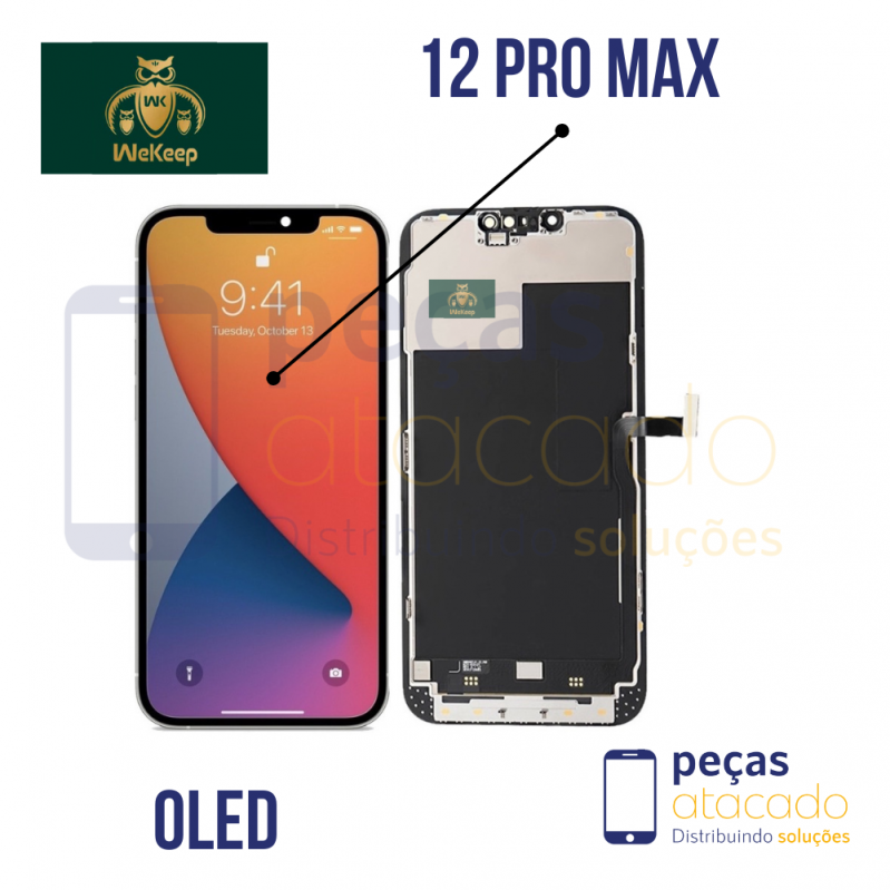 S-0616 FRONTAL IPHONE 12 PRO MAX (A2342) (SEM CI) WE KEEP OLED