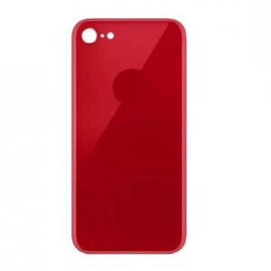 N-0050 TAMPA TRASEIRA IPHONE 8 VERMELHO