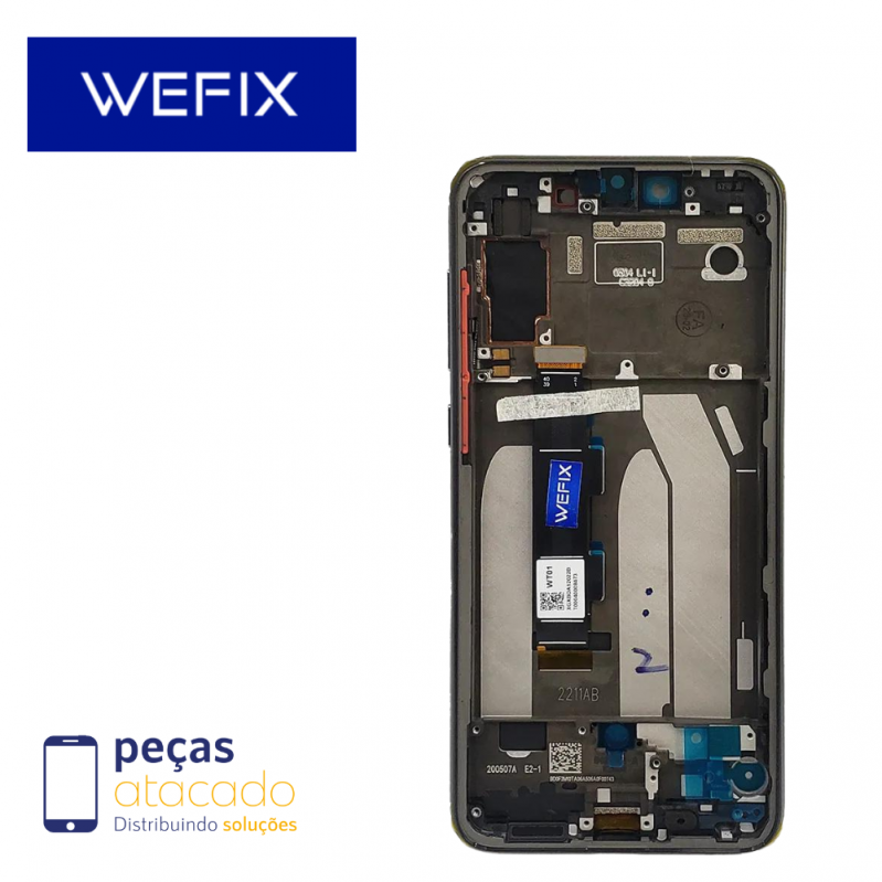 FRONTAL XIAOMI MI 9 SE (MZB7606EU) COM ARO PRETO WEFIX OLED