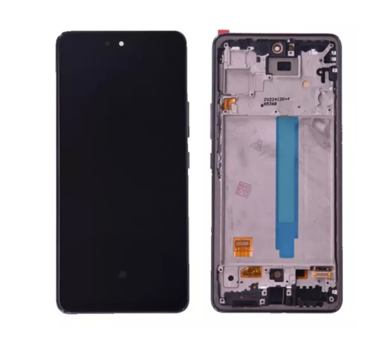 FRONTAL SAMSUNG A53 (SM-A536) COM ARO PRETO ORIGINAL NACIONAL