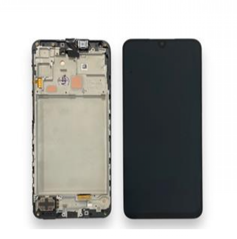 S-0806 FRONTAL DISPLAY SAMSUNG A16 5G (SM-A166) COM ARO ORIGINAL NACIONAL AMOLED