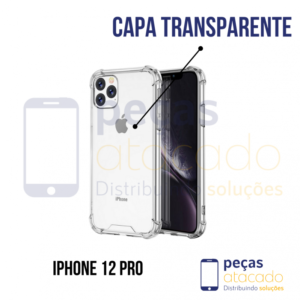 CAPA TRANSPARENTE IPHONE 12 PRO
