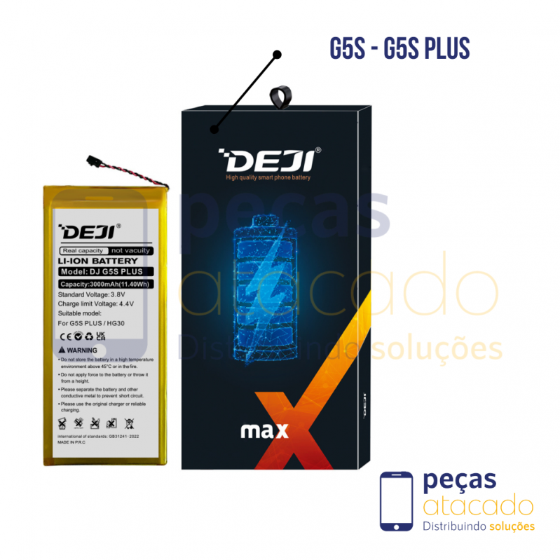BA-0332 BATERIA DEJI MOTOROLA MOTO G5S (XT1792) G5S PLUS (XT1802) G6 (XT1925) (HG30)