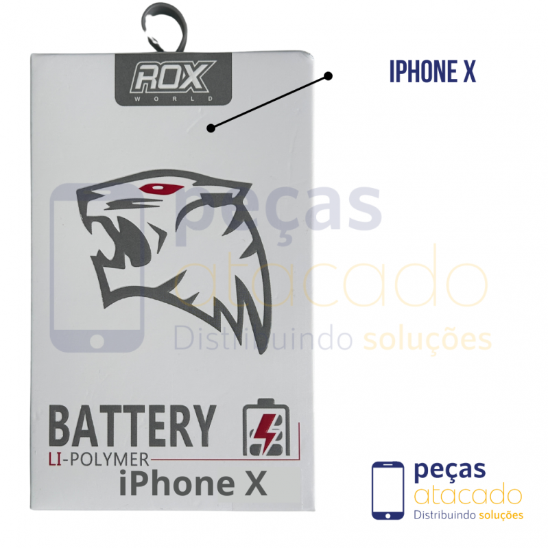 BA-0362 BATERIA ROX IPHONE X (A1901) (1 ANO DE GARANTIA)