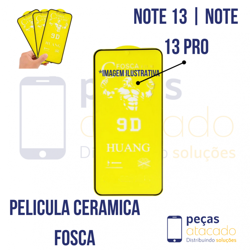 P-0284 PELICULA XIAOMI REDMI NOTE 13 | NOTE 13 PRO | POCO M6 PRO 4G CERAMICA FOSCA