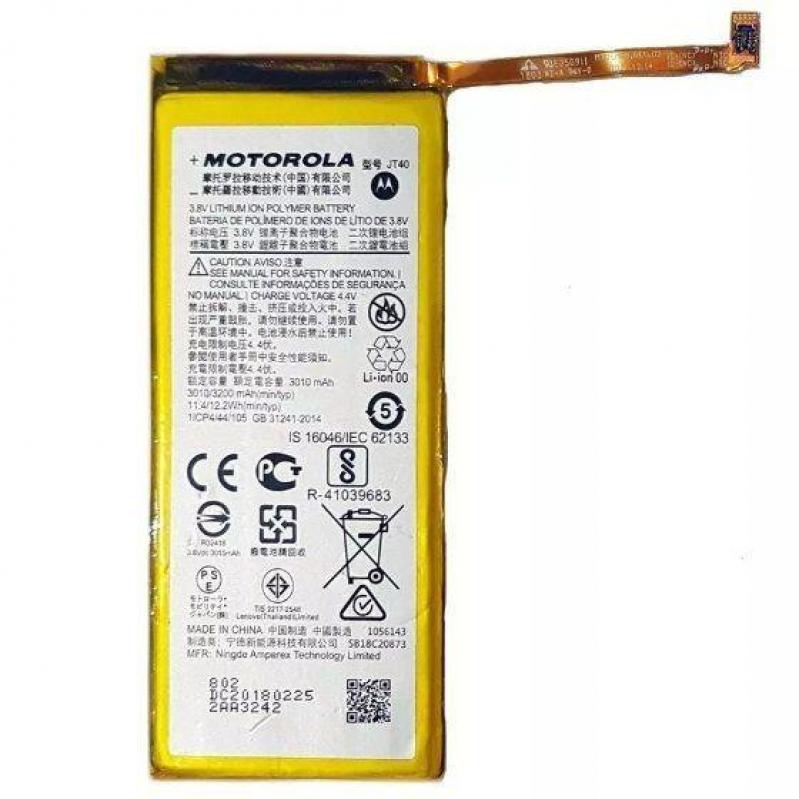 BA-0085 BATERIA 1 LINHA MOTOROLA MOTO G6 PLUS (XT1926) (JT40)