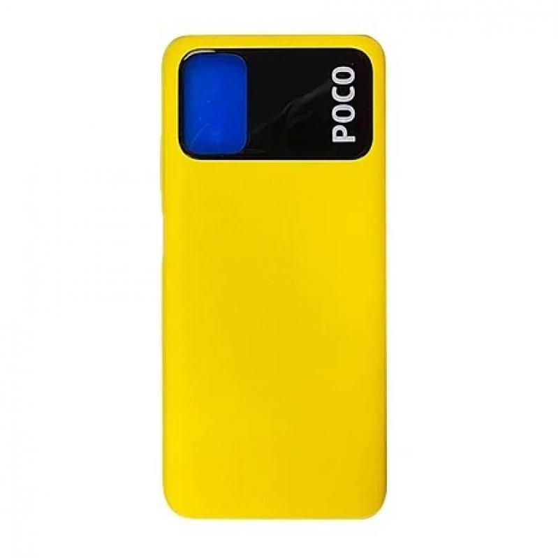 TAMPA TRASEIRA XIAOMI POCO M3 AMARELO