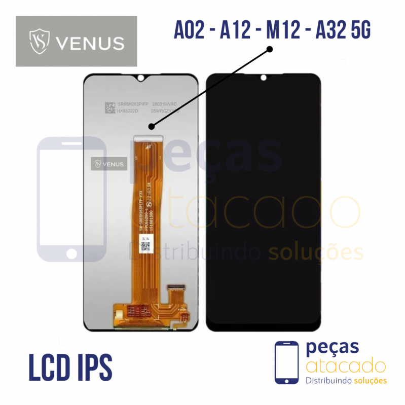 S-0831 FRONTAL SAMSUNG  A02 (SM-A022) A12 SEM ARO VENUS IPS
