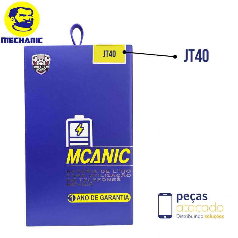 BA-0211 BATERIA MECHANIC MOTOROLA MOTO G6 PLUS (XT1926) (JT40) (1 ANO DE GARANTIA)