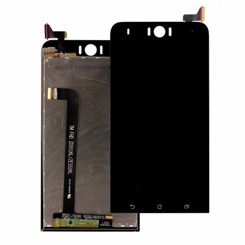 FRONTAL ASUS ZENFONE SELFIE (ZD551KL) SEM ARO PRETO ORIGINAL CHINA IPS