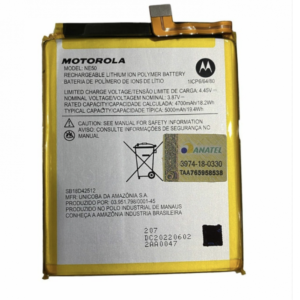 BA-0434 BATERIA ORIGINAL NACIONAL MOTOROLA MOTO G52 (XT-2221) (NE50)