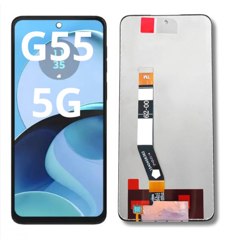 S-0110 FRONTAL MOTOROLA MOTO G55 5G (xt2435) SEM ARO ORIGINAL CHINA IPS