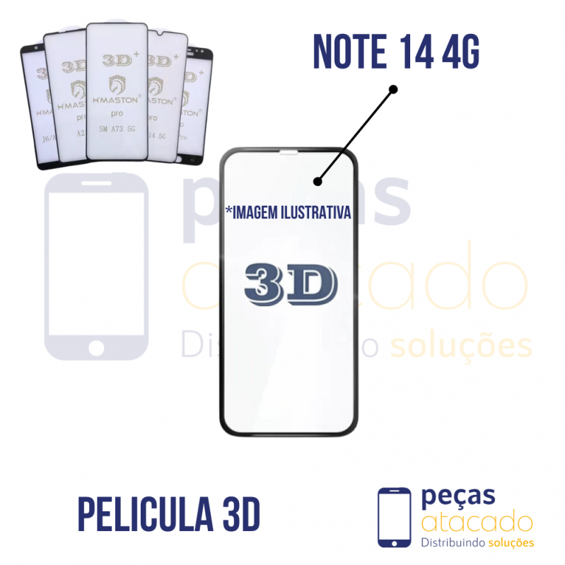 P-0456 PELICULA XIAOMI NOTE 14 4G 3D