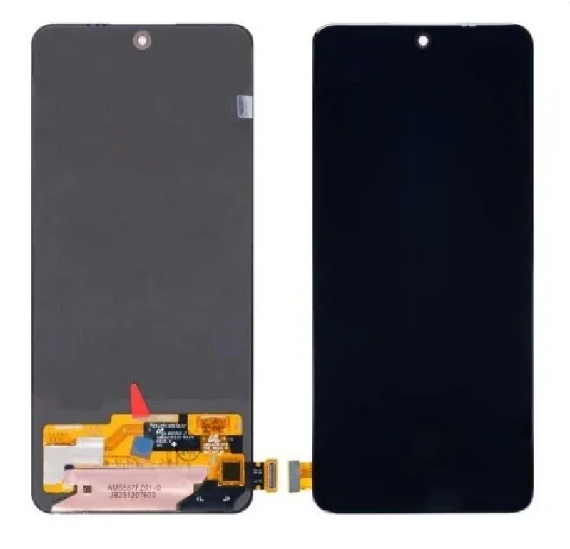 S-0762 FRONTAL XIAOMI NOTE 13 4G | NOTE 14 4G | X6  SEM ARO PRETO OLED CHINA IPS