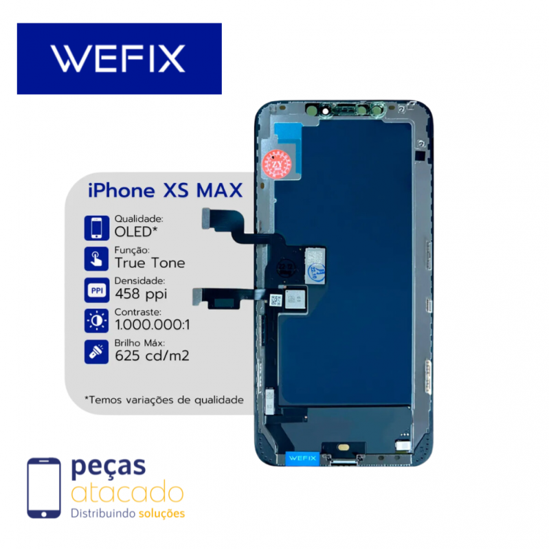 S-0609 FRONTAL IPHONE XS MAX (A1921)  WEFIX OLED