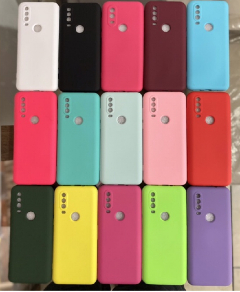 CAPA AVELUDADA MOTOROLA ONE HYPER