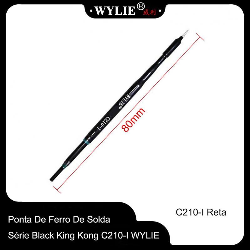PONTA FERRO DE SOLDA RETA WYLIE (C210-I)