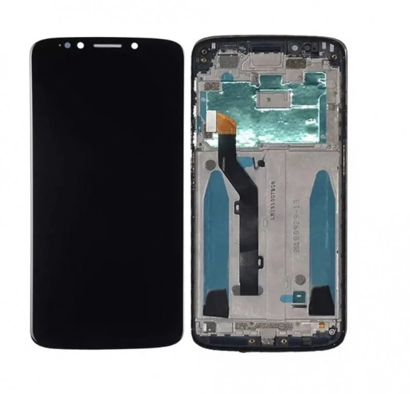 S-0664 FRONTAL MOTOROLA MOTO G6 PLAY (XT-1944) (XT-1922) COM ARO PRETA ORIGINAL CHINA IPS