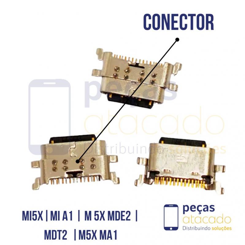 C-0061 CONECTOR DE CARGA XIAOMI M15 | MI A1 | M 5X  MDE2 | MDT2 | M 5X MA1 TIPOC