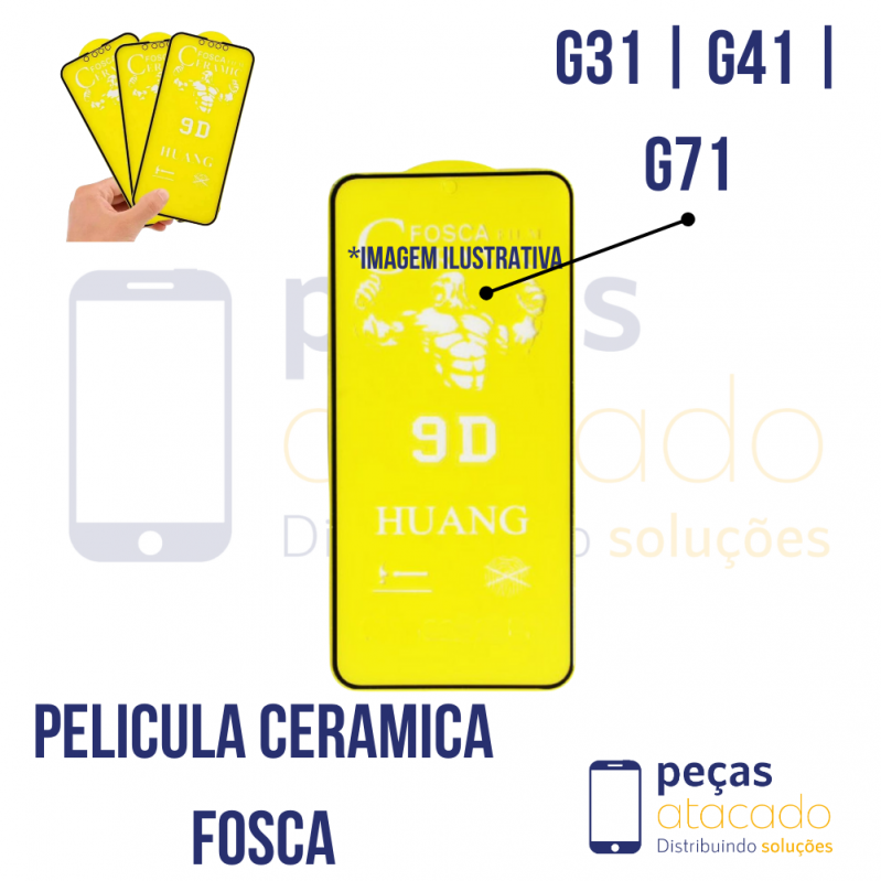 P-0218 PELICULA MOTOROLA MOTO G31 | G41 | G71 CERAMICA FOSCA