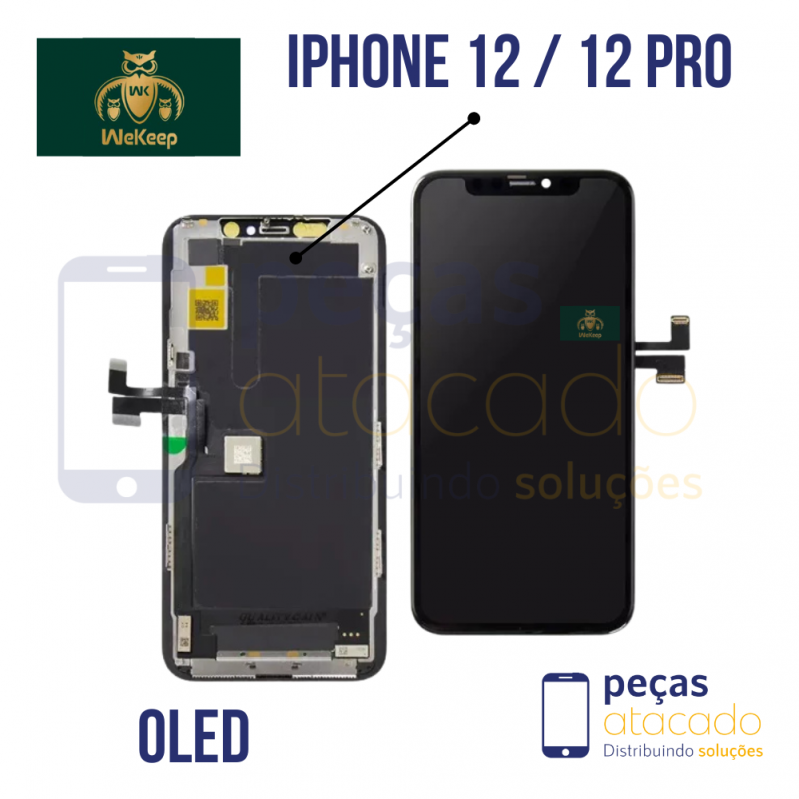 S-0885 FRONTAL IPHONE 12 | 12 PRO (SEM CI) WE KEEP OLED