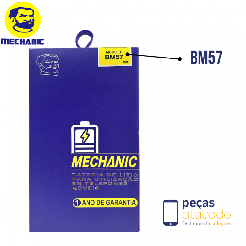 BA-0542 BATERIA MECHANIC XIAOMI REDMI NOTE 10 PRO | POCO X3 GT (BM57) (1 ANO DE GARANTIA)