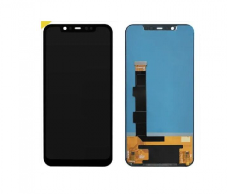 S-0473 FRONTAL XIAOMI MI 8 (FRO626) SEM ARO PRETO ORIGINAL CHINA OLED