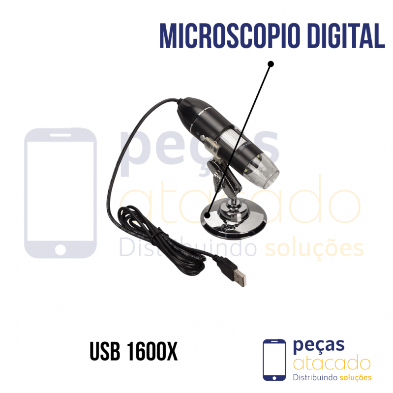 MICROSCOPIO DIGITAL USB 1600X