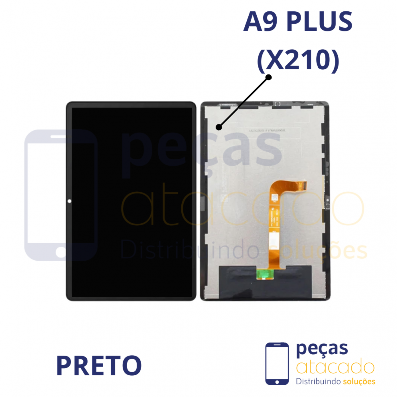 S-1082 FRONTAL SAMSUNG TABLET A9 PLUS (X210) ORIGINAL CHINA PRETO