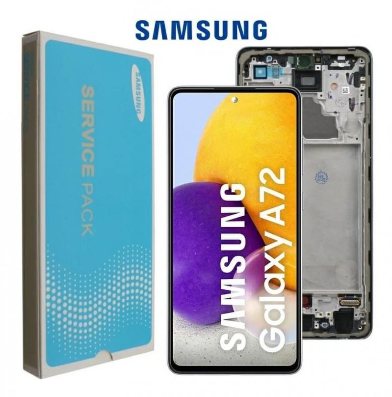 S-0877 FRONTAL SAMSUNG A72 A72 4G A725 | 5G A726  COM ARO WE KEEP OLED 1:1