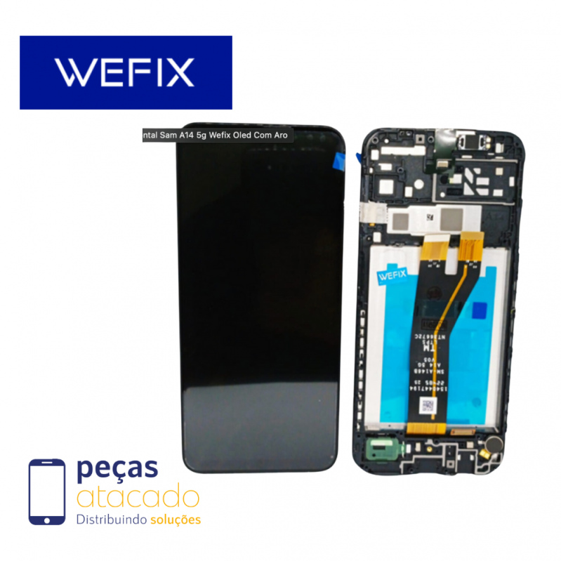 S-0406 FRONTAL SAMSUNG A14 5G (SM-A14U) COM ARO WEFIX IPS
