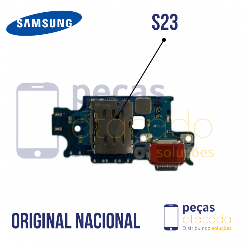 SUB PLACA DE CARGA SAMSUNG S23 (SM-S0911) ORIGINAL NACIONAL