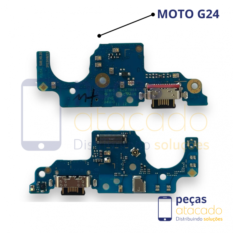 SB-0218 SUB PLACA CONECTOR MOTOROLA MOTO G24 XT2423 ORIGINAL NACAIONAL