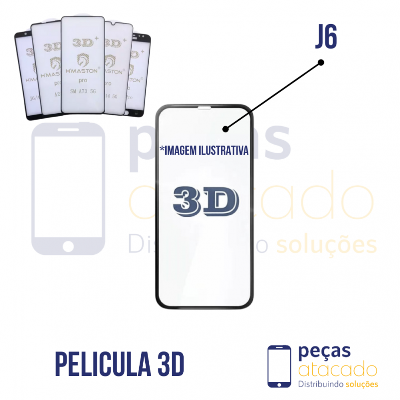 P-0681 PELICULA SAMSUNG J6 2018 3D