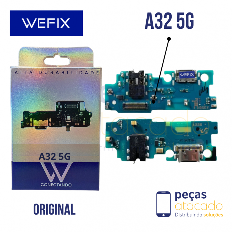 SUB PLACA DE CARGA SAMSUNG A32 5G SM-A326 WEFIX ORIGINAL
