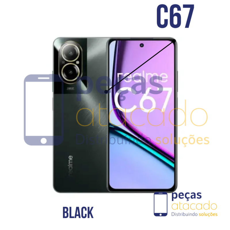 CELULAR REALME C67 8GB RAM 256GB ROM COM NFC