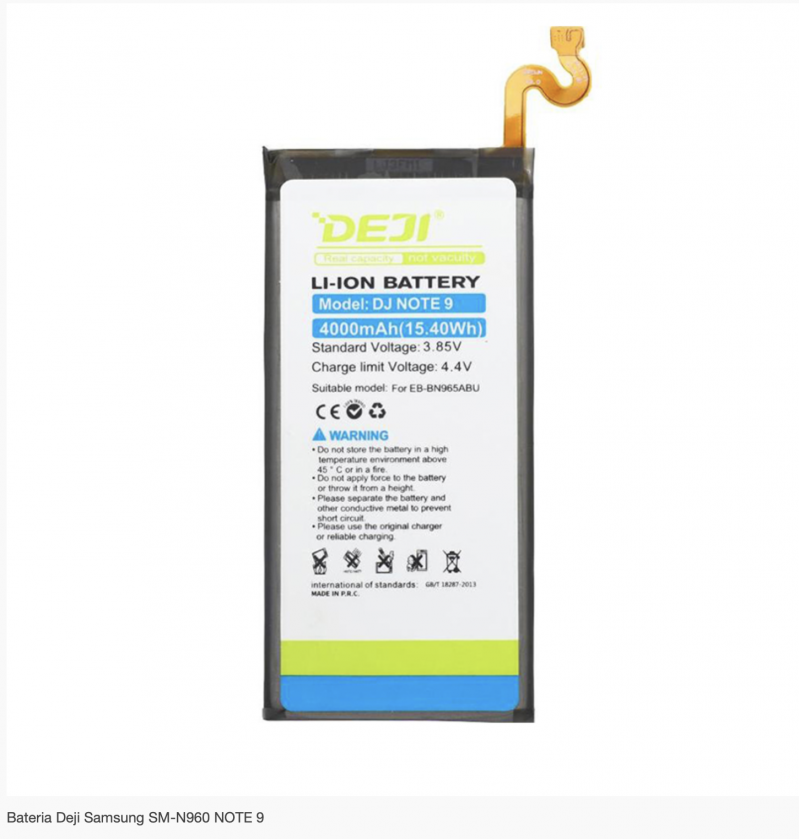 BA-0324 BATERIA DEJI SAMSUNG NOTE 9 (SM-N960)