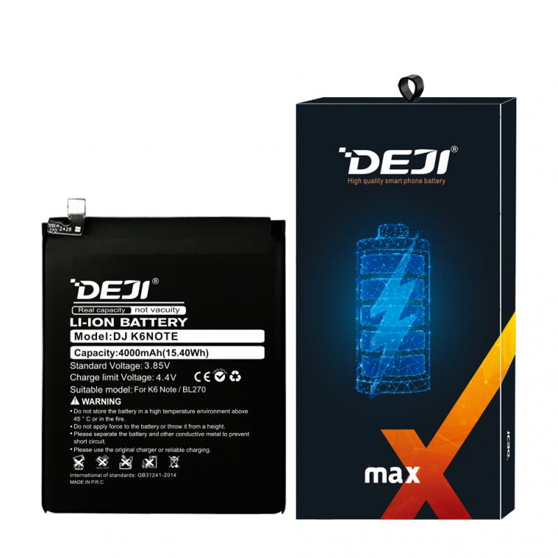 BA-0333 BATERIA DEJI MOTOROLA MOTO G6 PLAY | E5 | LENOVO K6 PLUS (BL270)