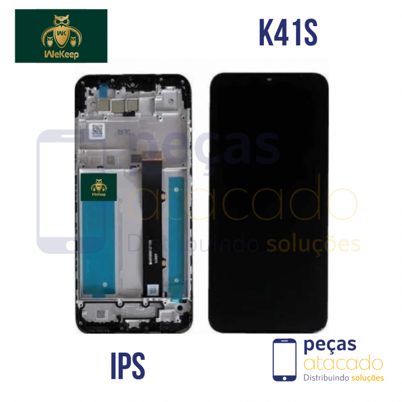 S-0558 FRONTAL LG K41S (LKM410BMW) COM ARO WE KEEP IPS