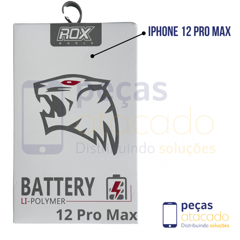 BA-0346 BATERIA ROX IPHONE 12 PRO MAX (A2342) (1 ANO DE GARANTIA)