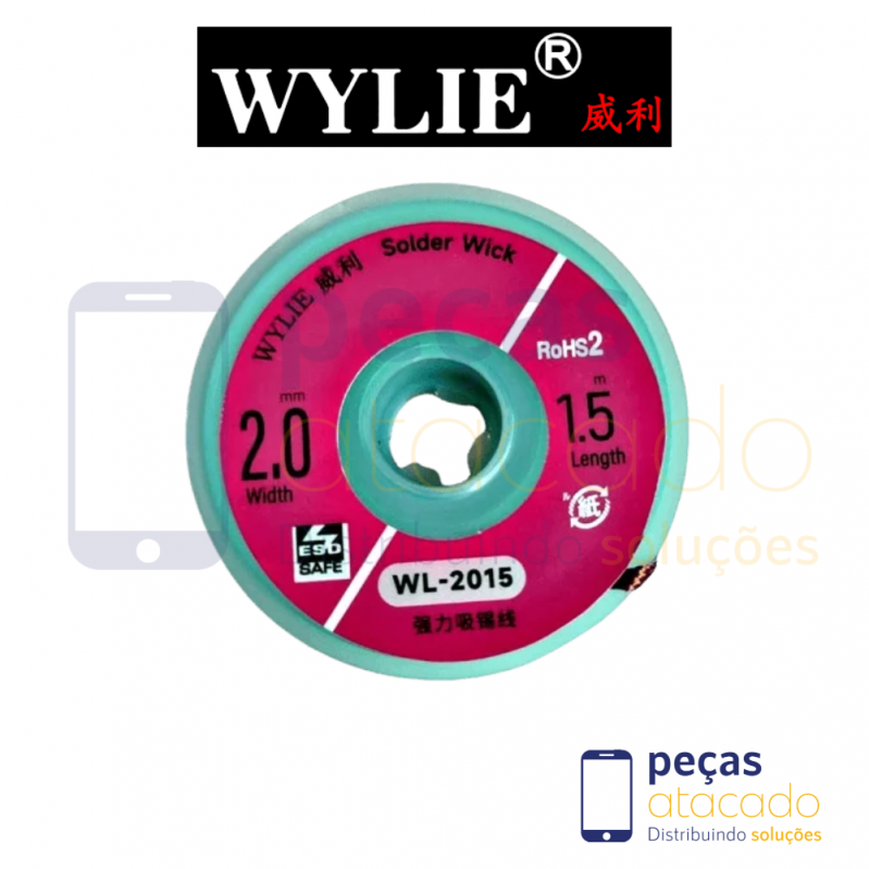 MALHA DESSOLDADORA 2.0MM 1.5M (WYLIE 2015)