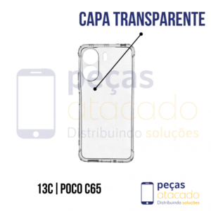 CAPA TRANSPARENTE XIAOMI REDMI 13C | POCO C65