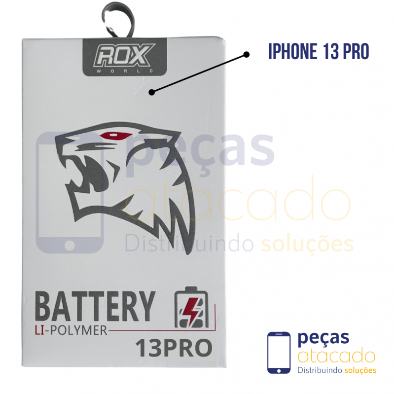 BA-0349 BATERIA ROX IPHONE 13 PRO (A2643) (1 ANO DE GARANTIA)
