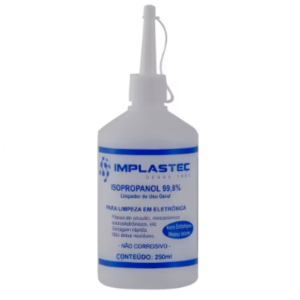 ALCOOL PARA ELETRONICOS E PCI 250ML IMPLASTEC