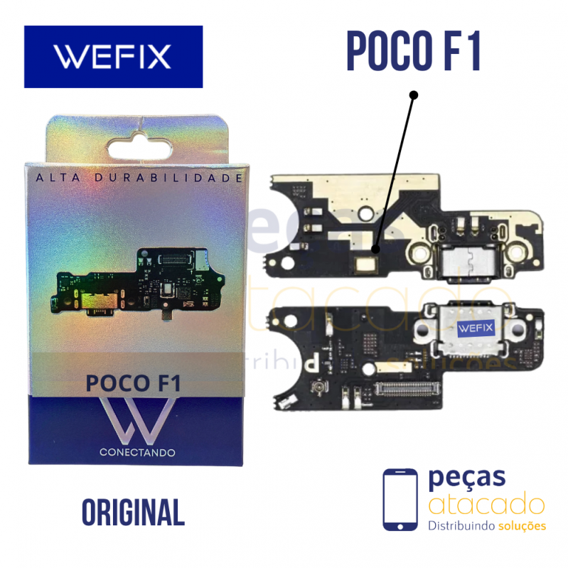 SUB PLACA DE CARGA XIAOMI POCO F1 WEFIX ORIGINAL
