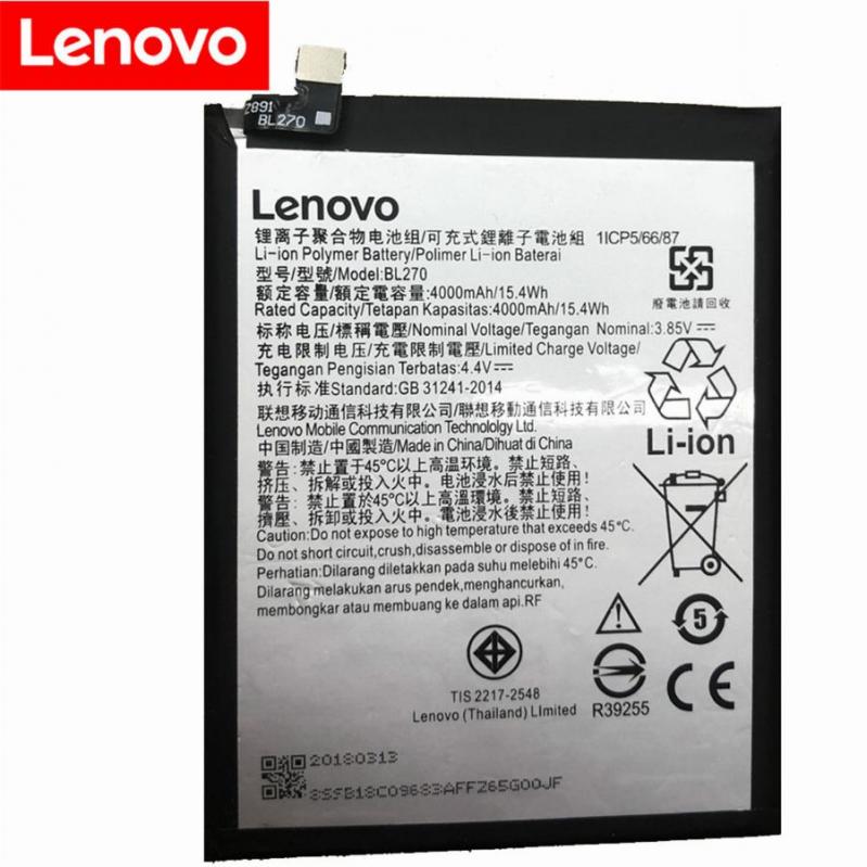 BA-0194 BATERIA 1 LINHA LENOVO K6 PLUS | G6 PLAY (BL270)