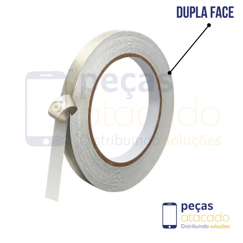 FITA DUPLA FACE CONDUTIVA ATERRAMENTO 10MM | 2 METROS