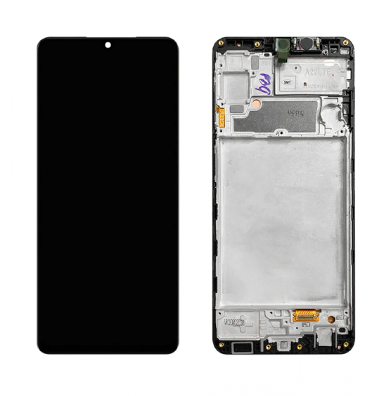 S-0444 FRONTAL SAMSUNG A22 4G (A225F) COM ARO INCELL IPS