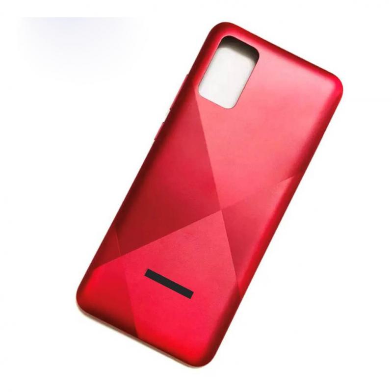 N-0093 TAMPA TRASEIRA SAMSUNG A02S VERMELHO