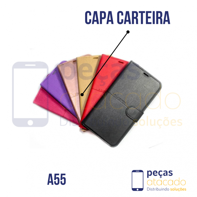 CAPA CARTEIRA SAMSUNG A55